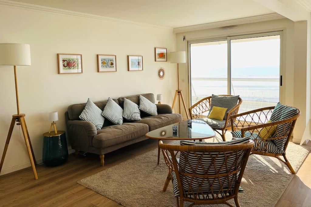 Appart T4 Lumineux Avec Terrasse Vue Mer Le Touquet Exterior foto