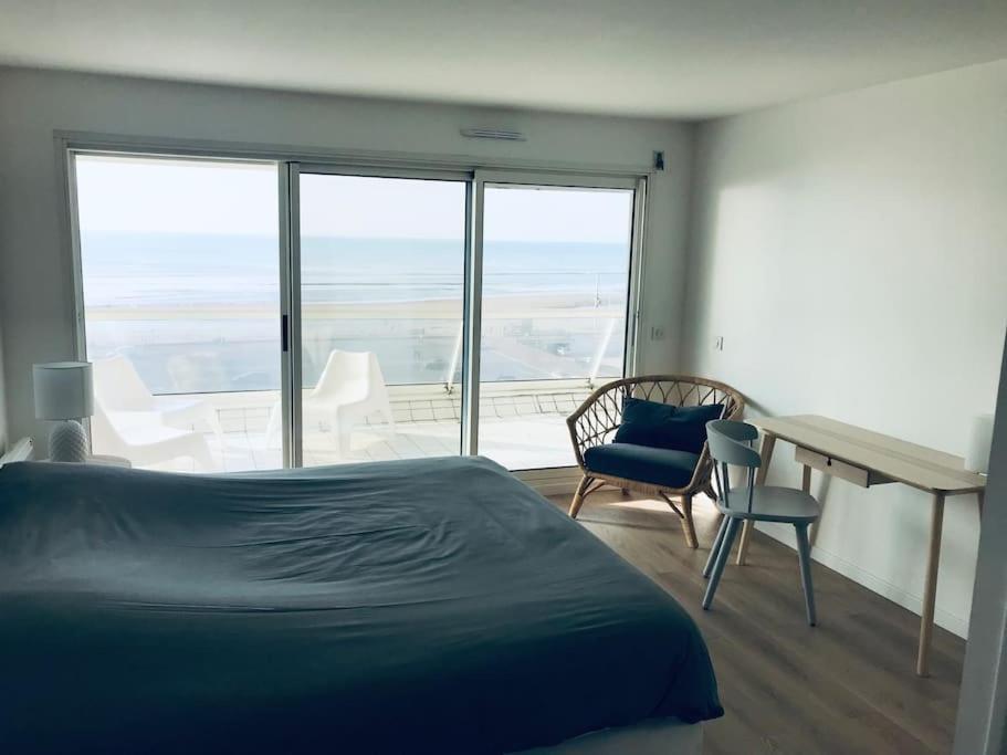 Appart T4 Lumineux Avec Terrasse Vue Mer Le Touquet Exterior foto