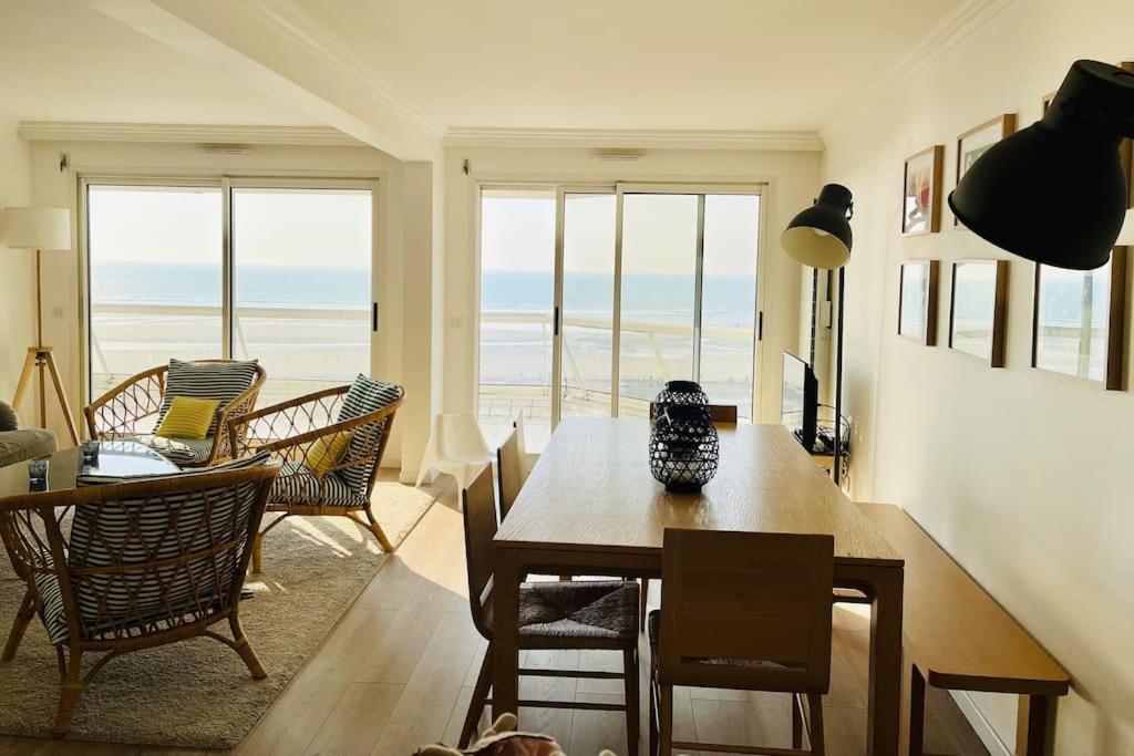 Appart T4 Lumineux Avec Terrasse Vue Mer Le Touquet Exterior foto