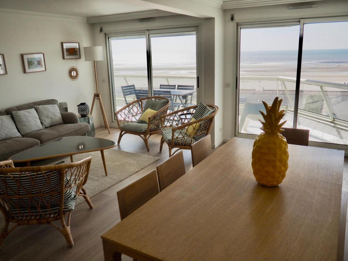 Appart T4 Lumineux Avec Terrasse Vue Mer Le Touquet Exterior foto
